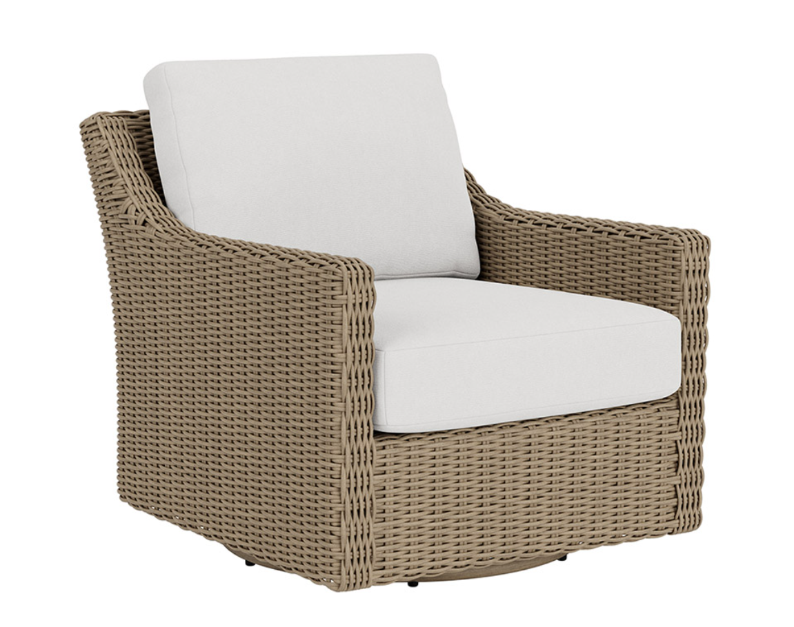 Lloyd Flanders Milan Swivel Glider Lounge Chair - 475091