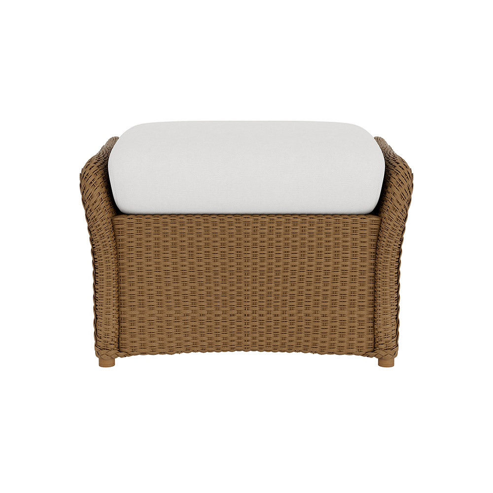 Lloyd Flanders Weekend Retreat Woven Ottoman - 72027