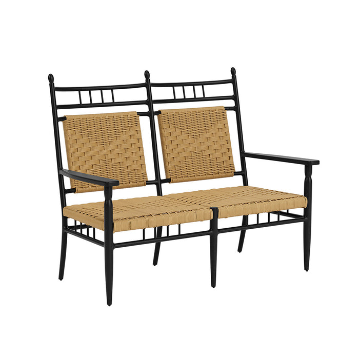 Lloyd Flanders Low Country Cushionless Settee - 77259