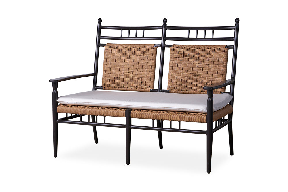 Lloyd Flanders Low Country Cushionless Settee - 77259