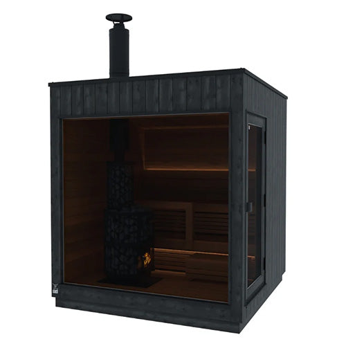 ThermaSol Nordic Misty Sauna Cabin, Modular, 2 to 5 Person