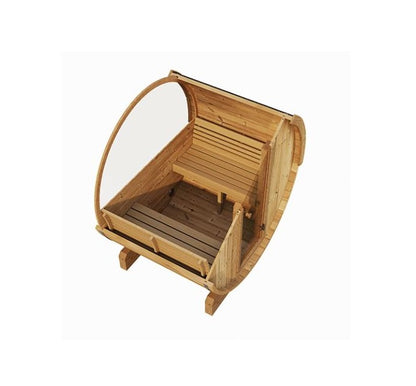 SaunaLife Model E8W 6 Person Sauna Barrel - SL-MODELE8W