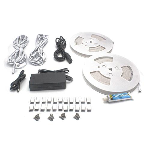 Prosaunas Universal Sauna Light Kit with Two 10-Ft Flexible LED Strips - 128152