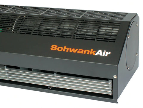 Image of Schwank Air Curtain Breeze9 Series 1048 Surface Mount - AC-1048-12-BK
