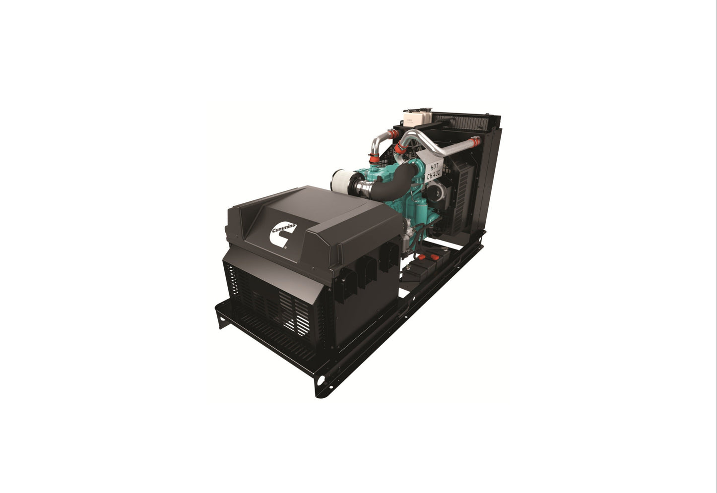 Cummins 175kW Agricultural Standby Generator, 1-Phase 120/240V (C175D6D) - A061T476
