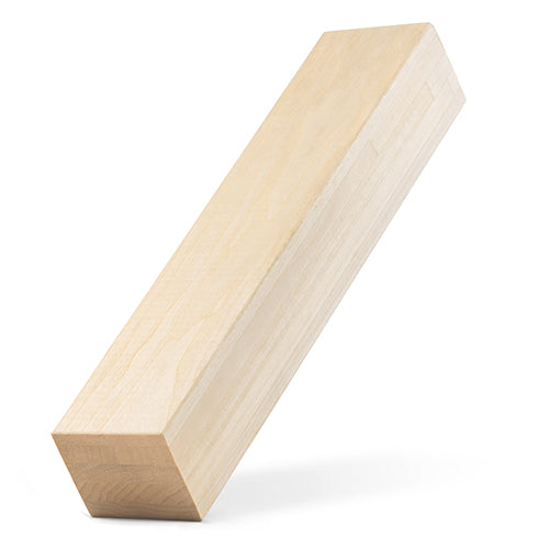 PROSAUNAS Aspen Sauna Bench & Support Material 3" x 3" Smooth 4-Side Eased Edges SHP