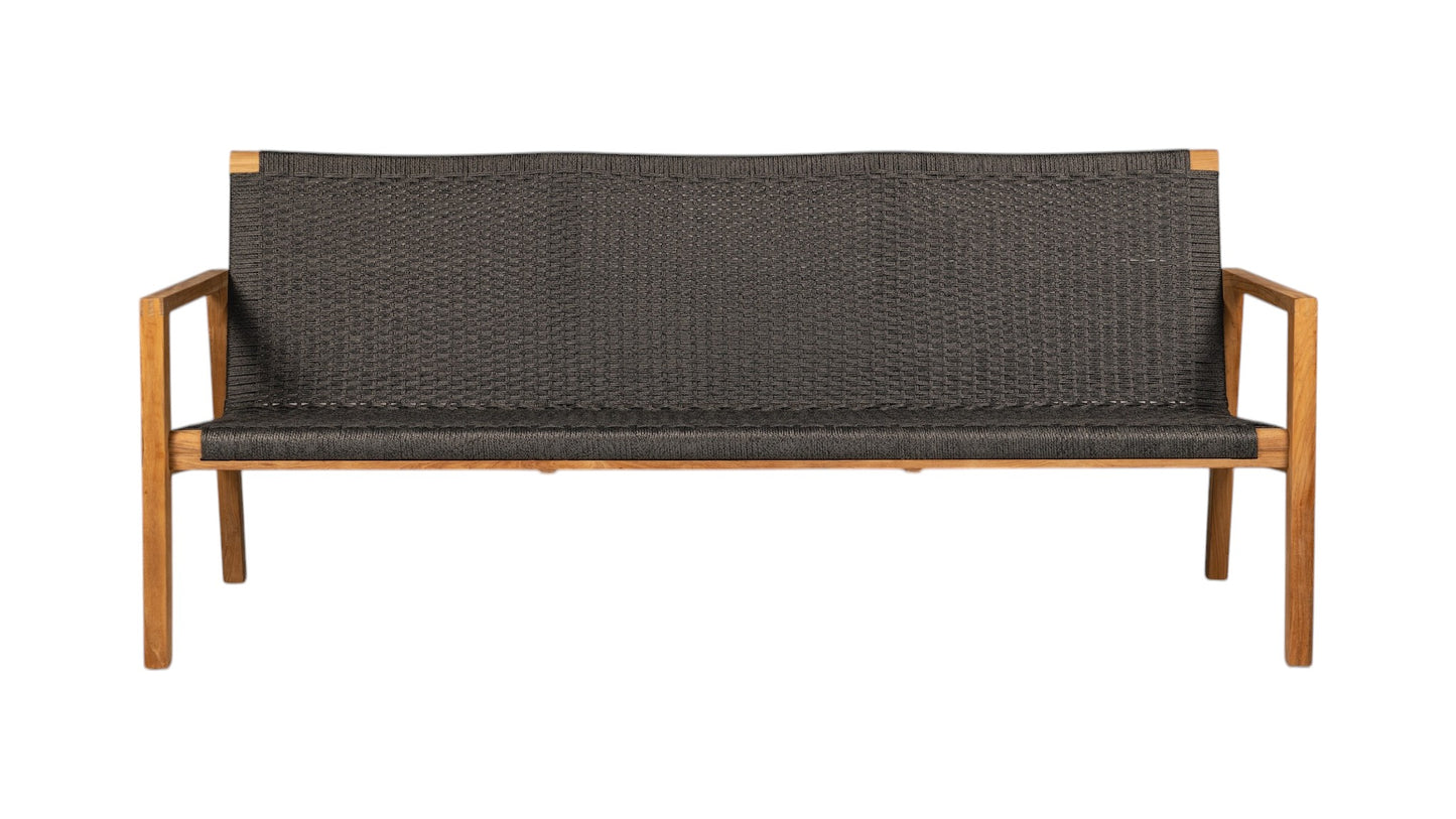 Royal Teak Collection Admiral Deep Seating Set - Charcoal