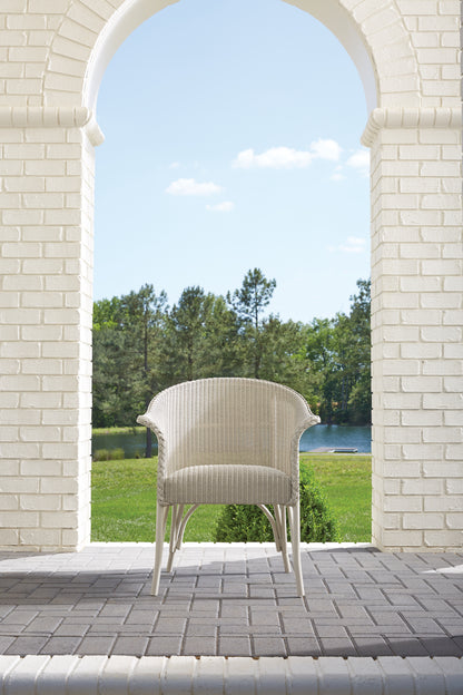 Lloyd Flanders All Seasons Dining Armchair with Padded Seat - 124301