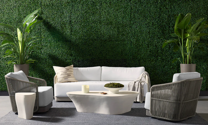 SUNPAN Allariz Sofa - Greige - Stinson White