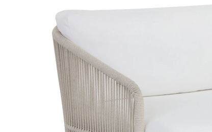 SUNPAN Allariz Sofa - Greige - Stinson White