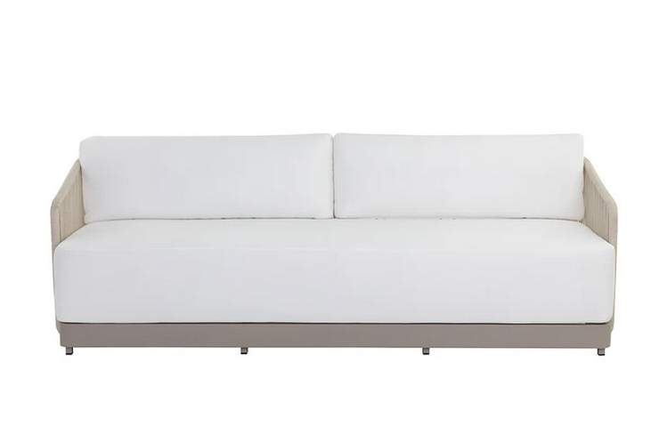 SUNPAN Allariz Sofa - Greige - Stinson White
