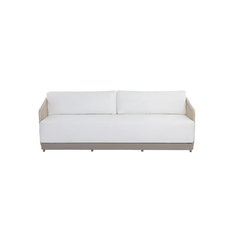 SUNPAN Allariz Sofa - Greige - Stinson White
