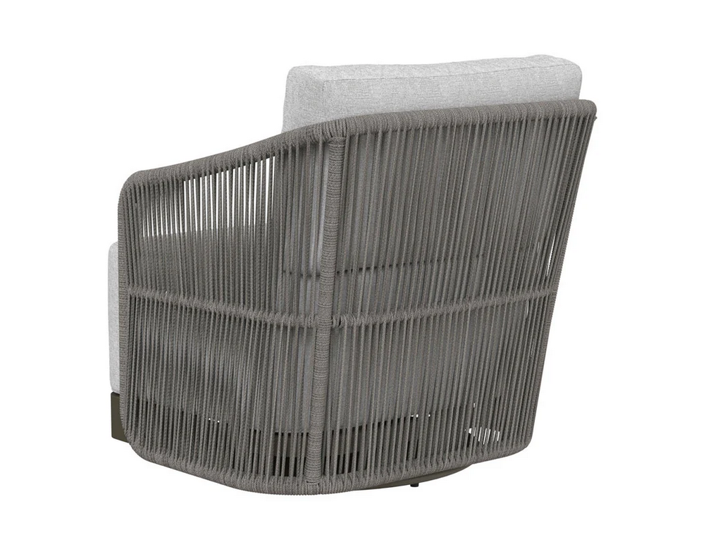 SUNPAN Allariz Swivel Armchair – Warm Grey