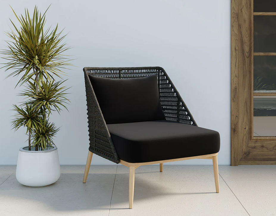 SUNPAN Andria Lounge Chair - Arashi Black