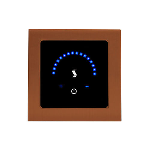 ThermaSol MicroTouch Digital Steam Shower Control, Touchscreen, Round or Square