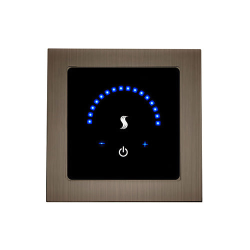 ThermaSol MicroTouch Digital Steam Shower Control, Touchscreen, Round or Square