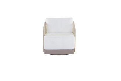 SUNPAN Allariz Swivel Armchair – Greige