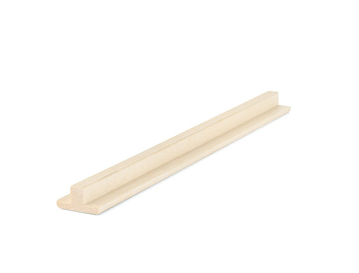 PROSAUNAS Aspen Sauna T-Moulding 1" x 2" Smooth Finish