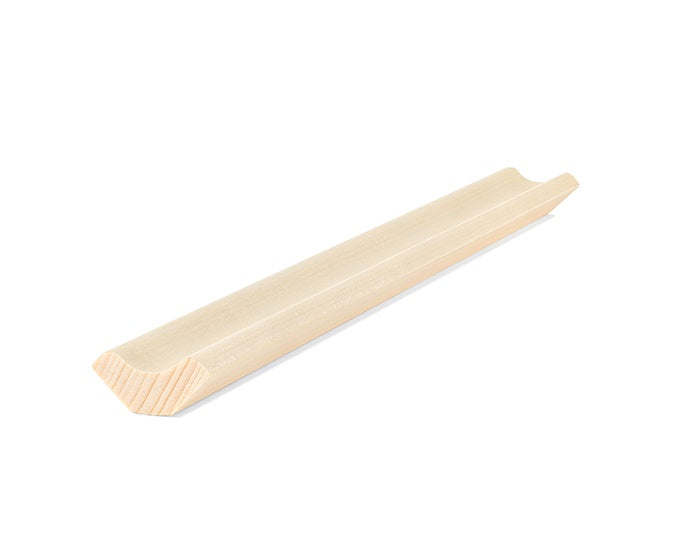 PROSAUNAS Aspen Sauna Inside Corner Trim 1" x 2" Cove Moulding SI Profile