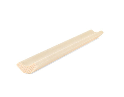PROSAUNAS Aspen Sauna Inside Corner Trim 1" x 2" Cove Moulding SI Profile