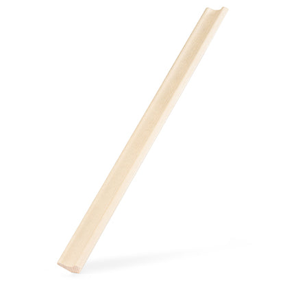 PROSAUNAS Aspen Sauna Inside Corner Trim 1" x 2" Cove Moulding SI Profile