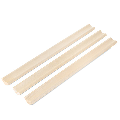 PROSAUNAS Aspen Sauna Inside Corner Trim 1" x 2" Cove Moulding SI Profile