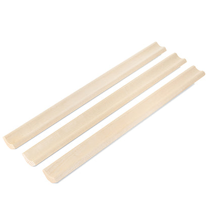 PROSAUNAS Aspen Sauna Inside Corner Trim 1" x 2" Cove Moulding SI Profile
