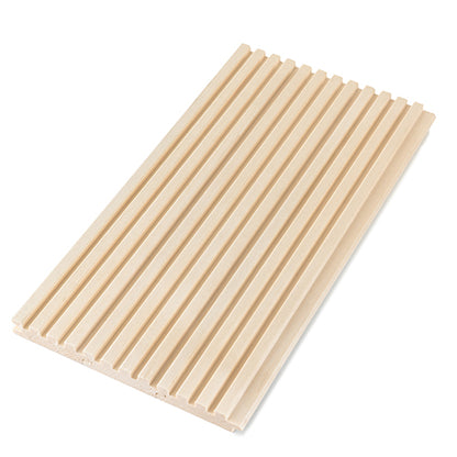 PROSAUNAS Aspen Sauna Wall Cladding Groove-S 1" x 3" Tongue & Groove Fluted Slat