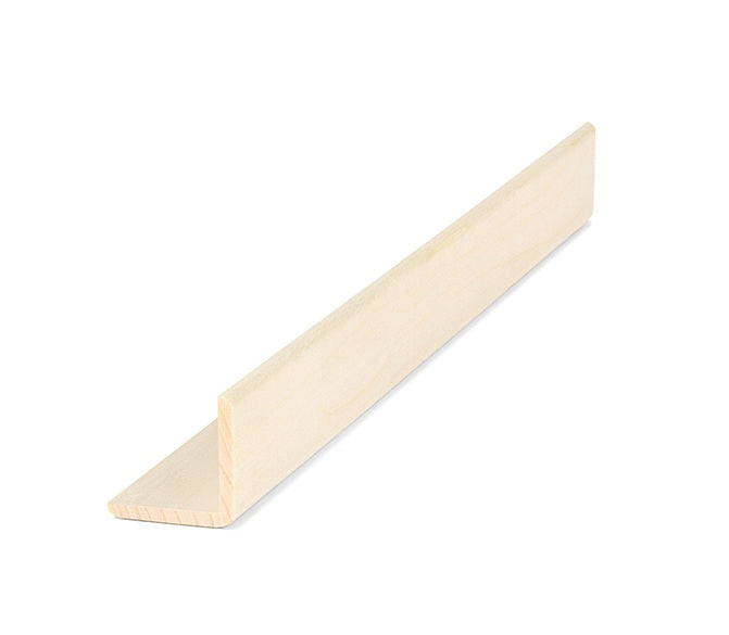 PROSAUNAS Aspen Sauna Outside Corner Trim 2" x 2" Angle Moulding VA Profile