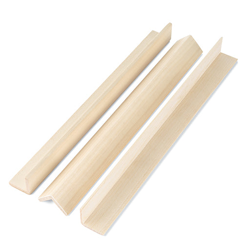 PROSAUNAS Aspen Sauna Outside Corner Trim 2" x 2" Angle Moulding VA Profile