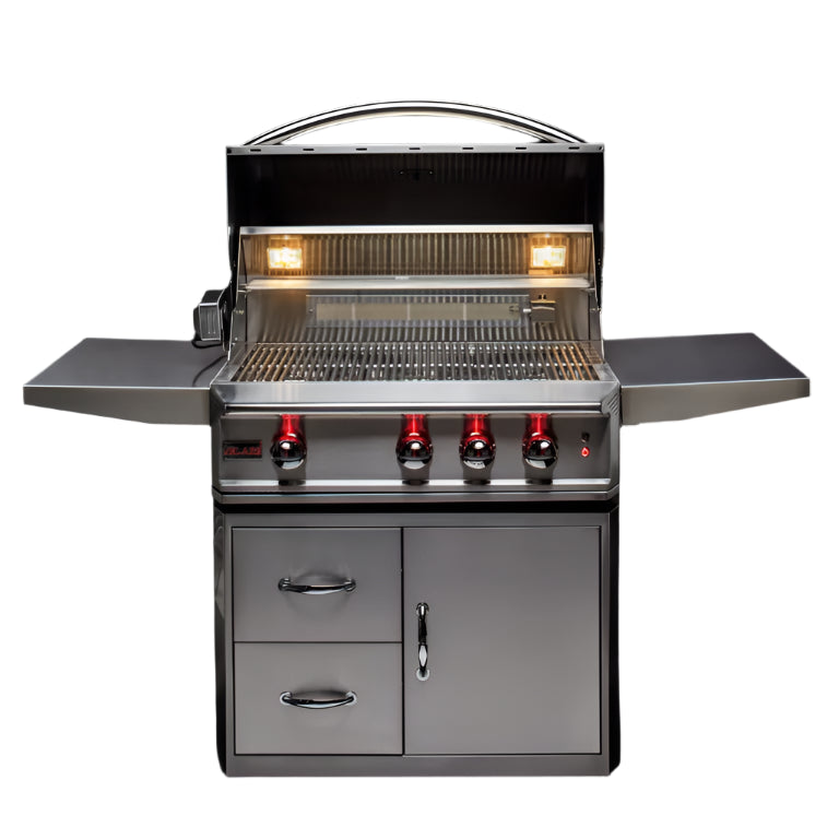 Blaze Grills Professional LUX 34-Inch 3-Burner Built-In Gas Grill With Rear Infrared Burner - BLZ-3PRO-NG