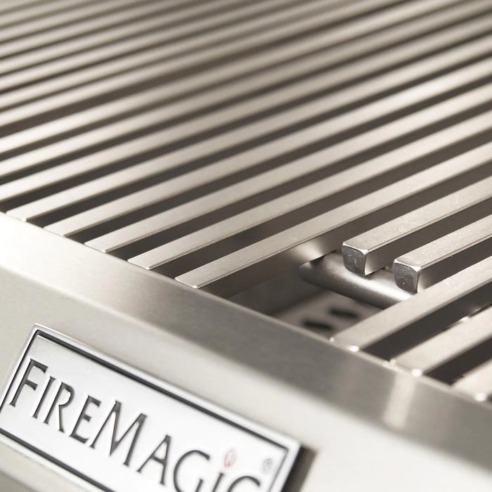 Fire Magic A430i 24" Built-In Grill with Analog Thermometer, Backburner & Rotisserie Kit