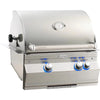 Fire Magic A430i 24" Built-In Grill with Analog Thermometer, Backburner & Rotisserie Kit