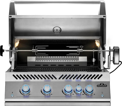 Napoleon Built-In 700 Series 32" Propane Gas Grill with Infrared Rear Burner - BIG32RBPSS-1