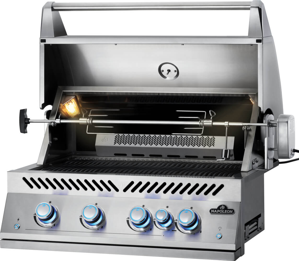 Napoleon Built-In 700 Series 32" Propane Gas Grill with Infrared Rear Burner - BIG32RBPSS-1