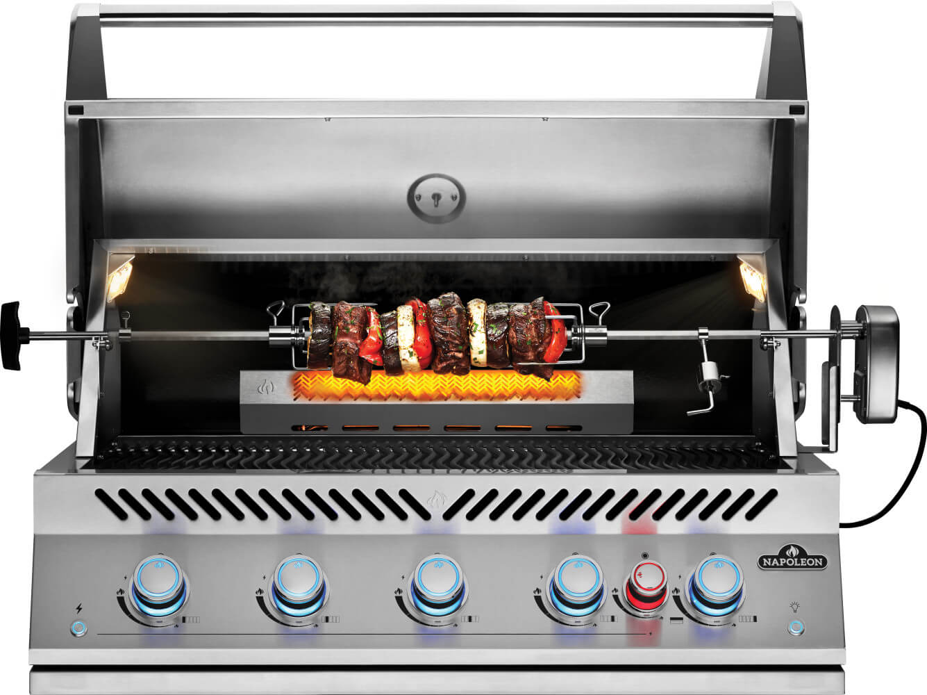 Napoleon Built-In 700 Series 38" Propane Gas Grill with Infrared Rear Burner - BIG38RBPSS-1