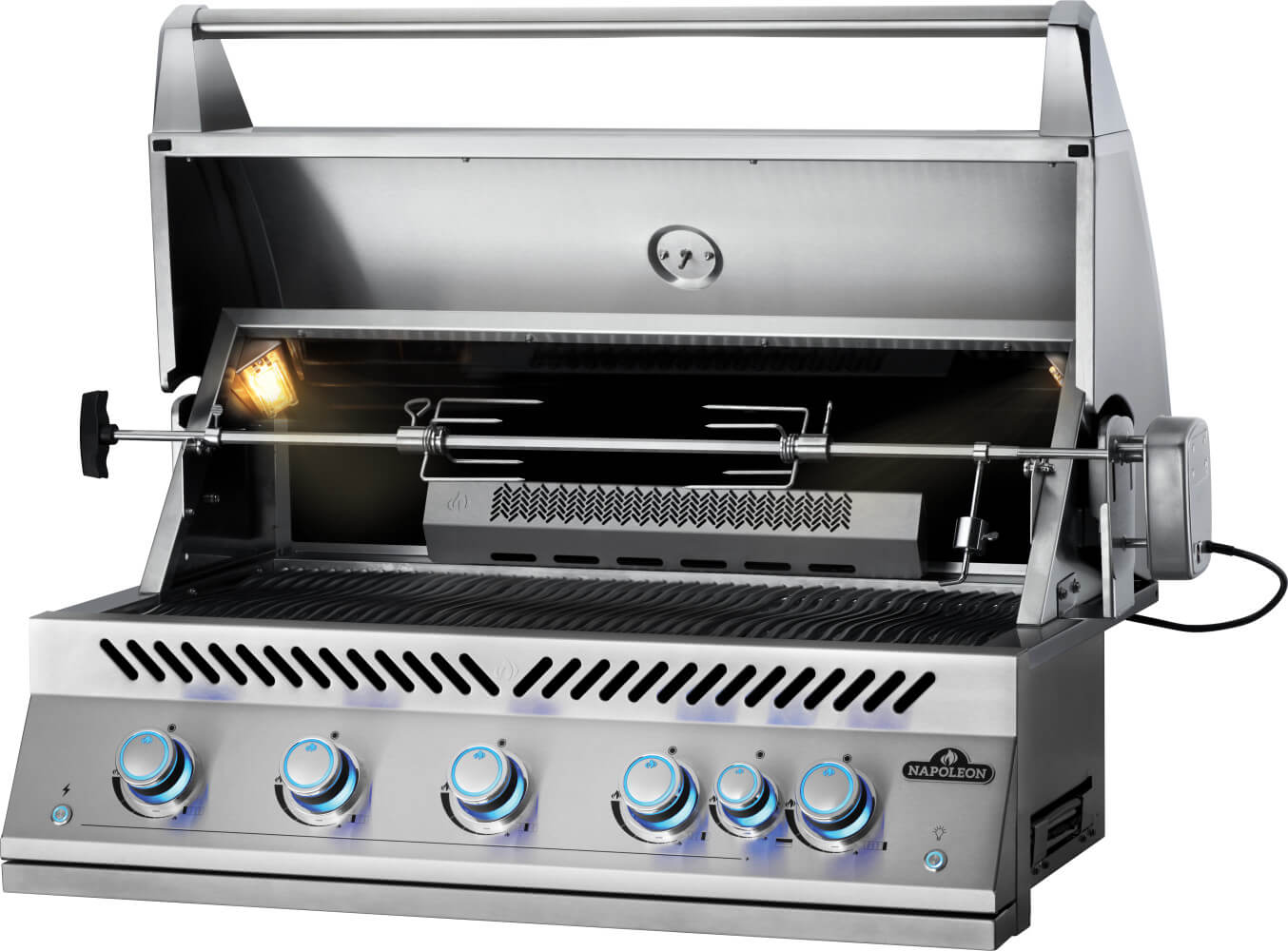 Napoleon Built-In 700 Series 38" Propane Gas Grill with Infrared Rear Burner - BIG38RBPSS-1
