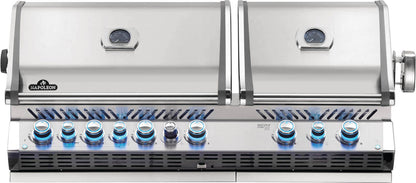 Napoleon Built-in Prestige PRO™ 825 Natural Gas Grill Head with Infrared Bottom and Rear Burner - BIPRO825RBINSS-3