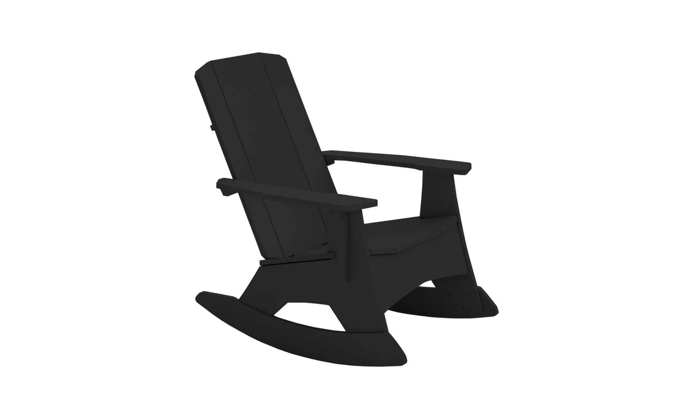 Ledge Lounger Mainstay Adirondack Rocker (Available in 8 Resin Colors) - LL-MS-AR-NY