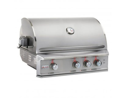 Blaze Grills Professional LUX 34-Inch 3-Burner Built-In Gas Grill With Rear Infrared Burner - BLZ-3PRO-NG