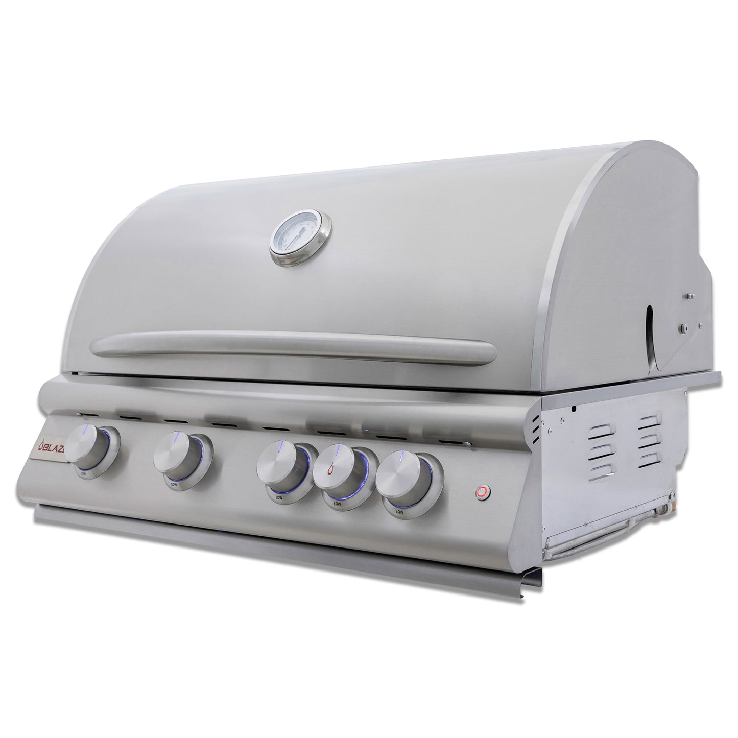Blaze Grills 32-Inch 4-Burner Premium LTE+ Propane Gas Grill with Rear Burner and Built-in Lighting System - BLZ-4LTE3-LP