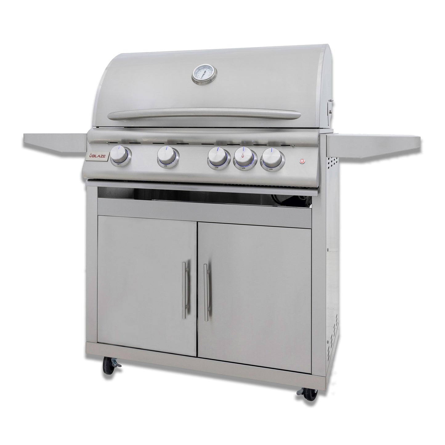 Blaze Grills 32-Inch 4-Burner Premium LTE+ Propane Gas Grill with Rear Burner and Built-in Lighting System - BLZ-4LTE3-LP