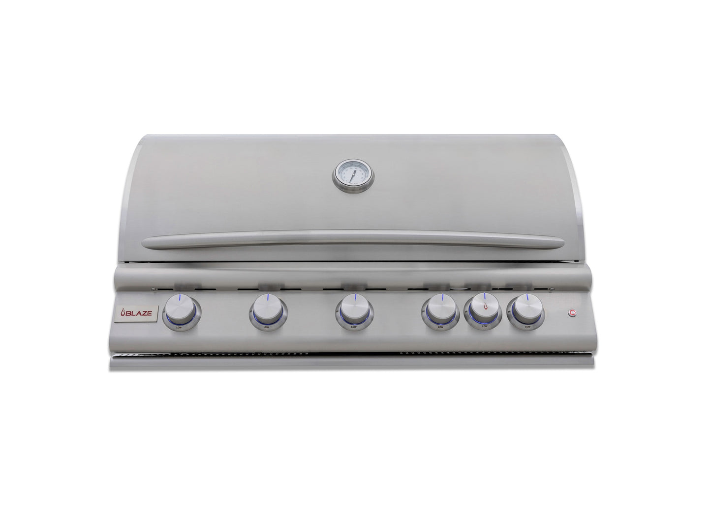 Blaze Grills 40-Inch 5-Burner Premium LTE+ Gas Grill with Rear Burner and Built-in Lighting System - BLZ-5LTE3-NG