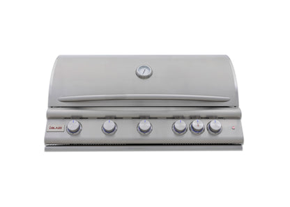 Blaze Grills 40-Inch 5-Burner Premium LTE+ Gas Grill with Rear Burner and Built-in Lighting System - BLZ-5LTE3-NG