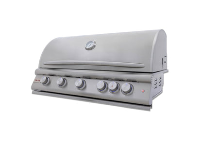 Blaze Grills 40-Inch 5-Burner Premium LTE+ Gas Grill with Rear Burner and Built-in Lighting System - BLZ-5LTE3-NG