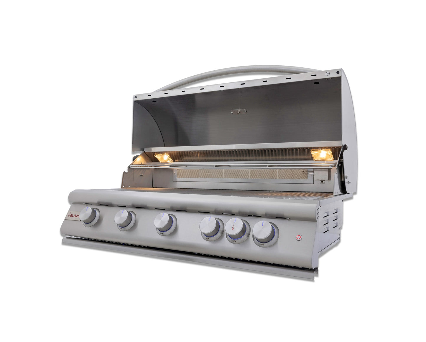 Blaze Grills 40-Inch 5-Burner Premium LTE+ Gas Grill with Rear Burner and Built-in Lighting System - BLZ-5LTE3-NG