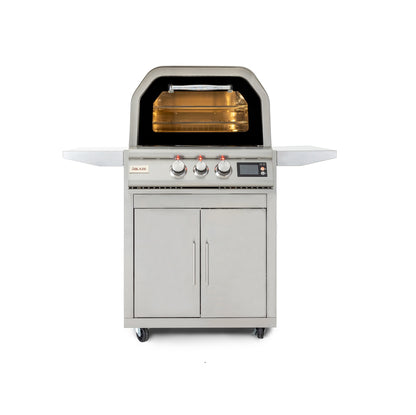 Blaze Grills 26-Inch Built-In Gas Outdoor Pizza Oven With Rotisserie - BLZ-26-PZOVN-NG