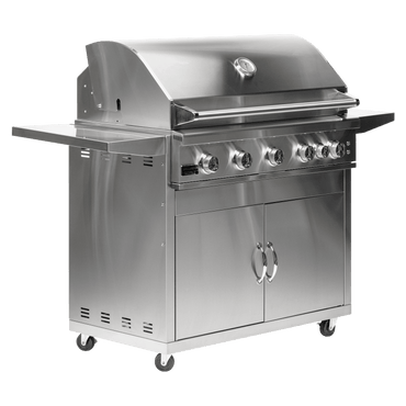 Broilmaster B-Series Built-In Deluxe 40" Stainless Natural Gas Grill Head - BSB405N
