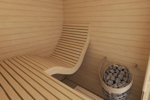 Image of Auroom Baia Cabin Sauna Kit - BAIA-ASP-L