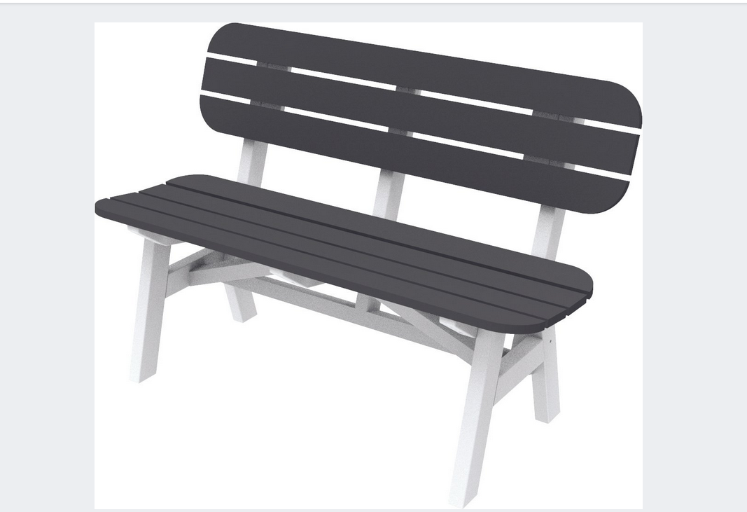 Seaside Casual Portsmouth 4' Bench - 045